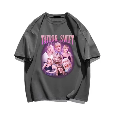 Gray T Shirt Taylor Album Swift