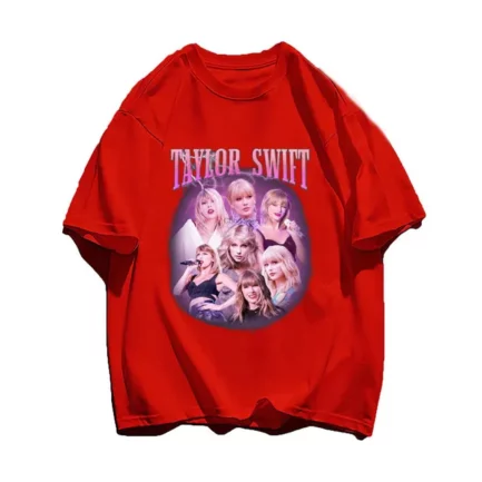 Red T Shirt Taylor Album Swift
