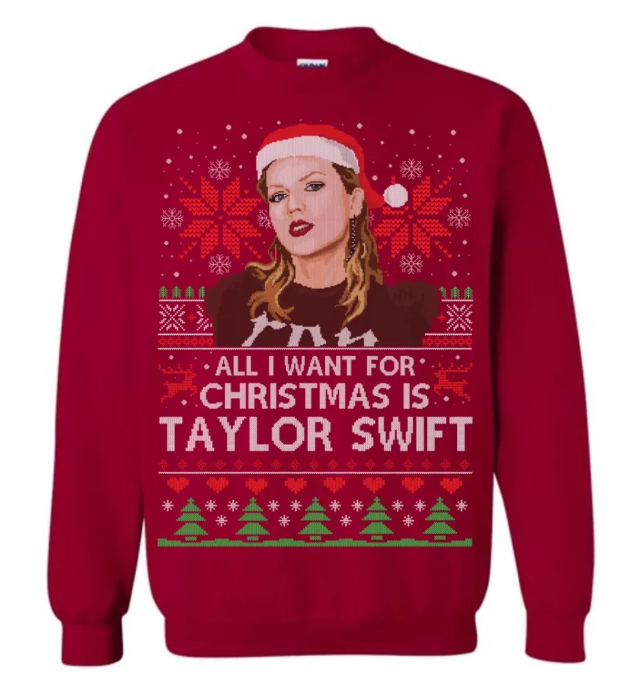 Taylor Swift Ugly Christmas Sweater